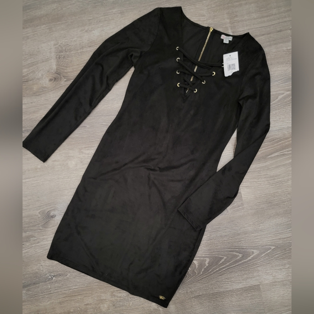 NWT Sexy Velour GUESS Dress!